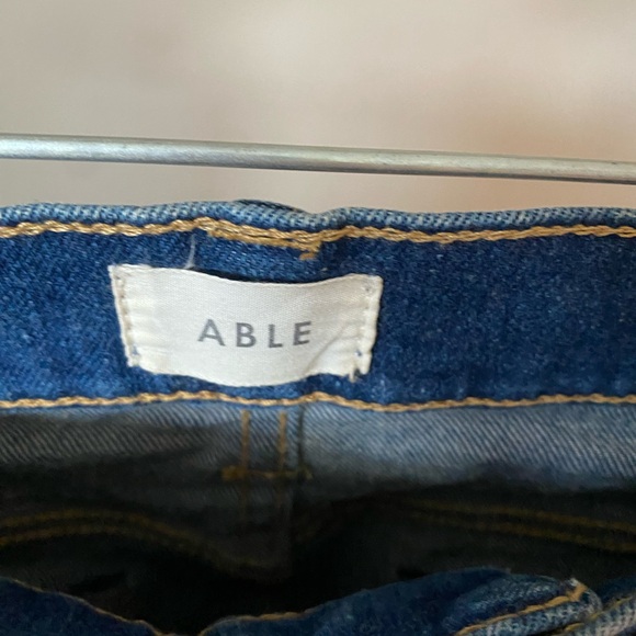 Able Elena Skinny Straight Jean-Size 27 - Picture 4 of 11